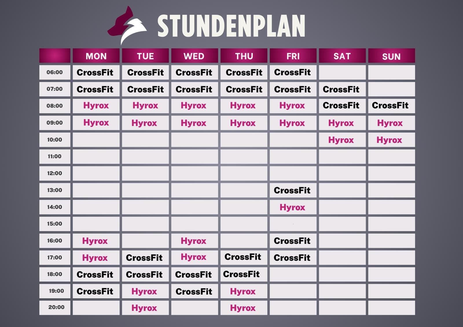 Stundenplan